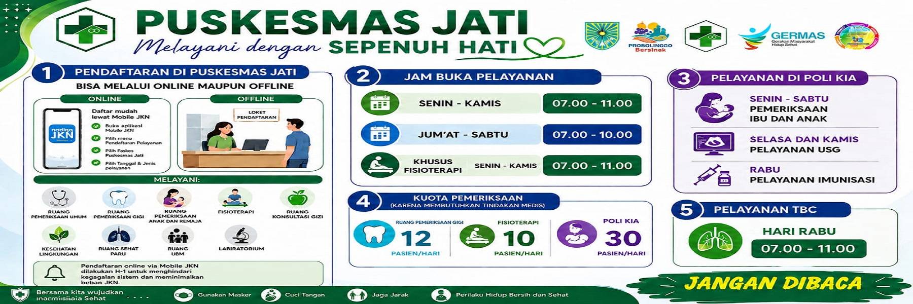 ALUR PENDAFTARAN PUSKESMAS JATI